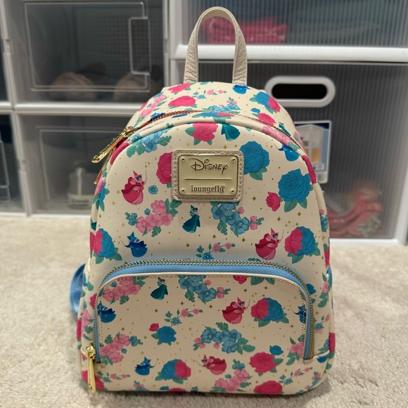 Loungefly Handbags - Disney Sleeping Beauty Loungefly Fairy Godmothers Mini Backpack